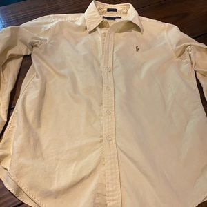 Ralph Lauren Long Sleeve Yellow Polo
